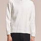 Long Sleeve Tee With Contrast Neck