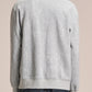 Sandwich Sweatshirt With Pleats & Brush Print