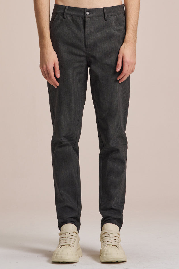 Cotton Herringbone Regular Fit Pants