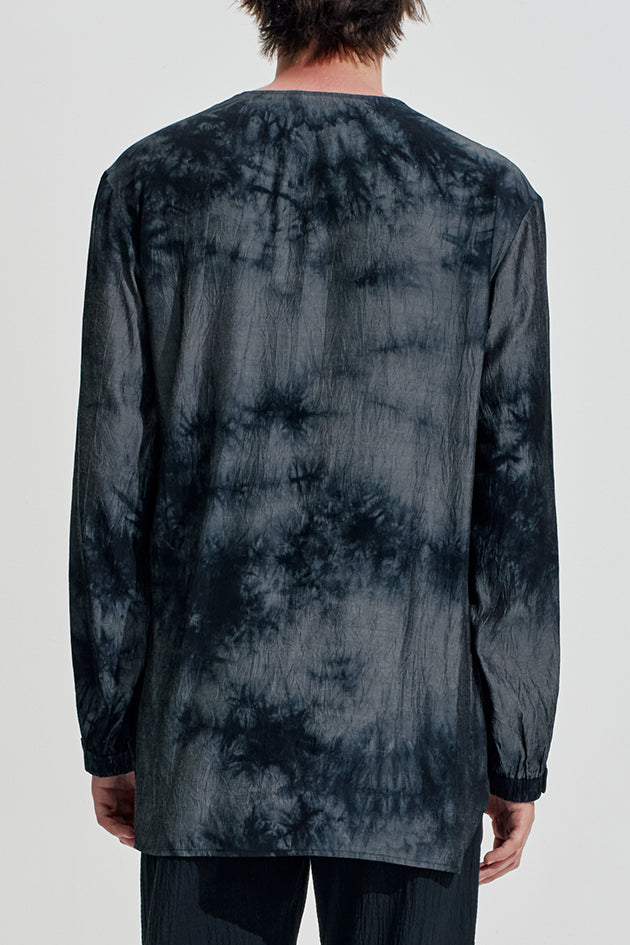 Dye Pattern Pullover Shirt