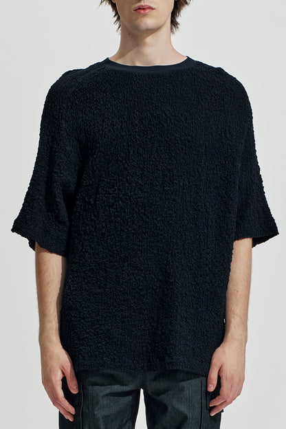 Oversize Smocking Woven Tee