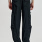 Wide Leg Cargo Pants With Drawstring Length