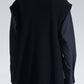 Wide Shoulder Sleeveless Sweater