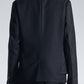 Deconstructed Wool Blazer With Denim