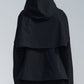 Flare Hem Jacket With Hood