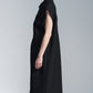 Wide Shoulder Sleeveless Shirt Dress