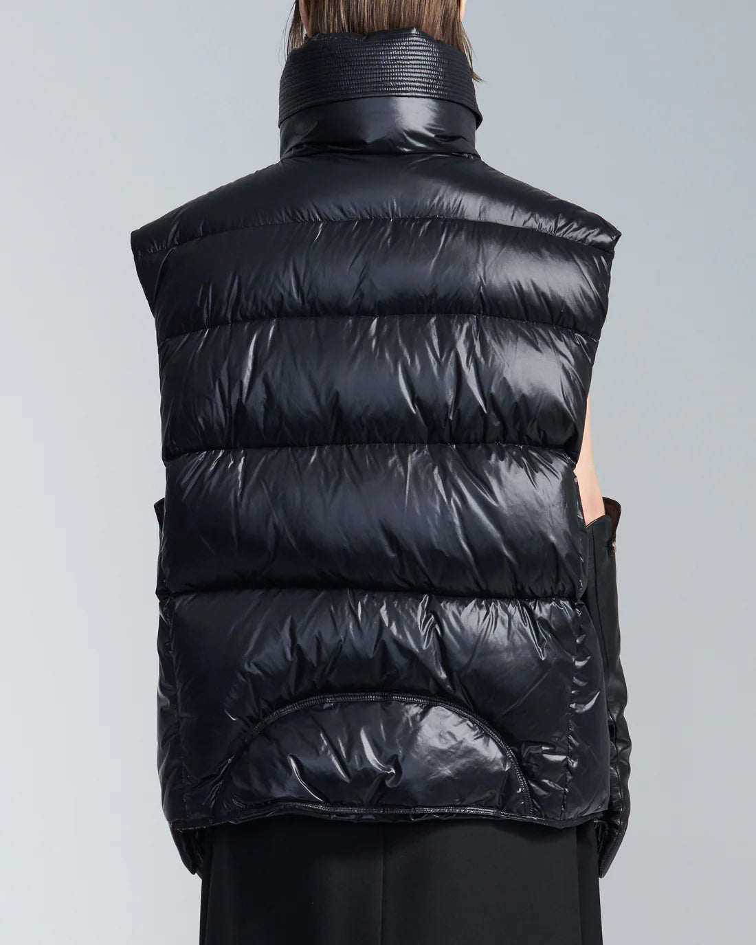 Sleeveless Oversized Down Jacket