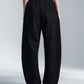Wool Blend Curvy Wide Leg Pants