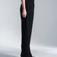 Wool Blend Curvy Wide Leg Pants