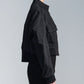 Cotton Nylon Cropped Zipper Jacket