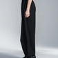 Balloon Fit Wool Pants With BIg Pleat