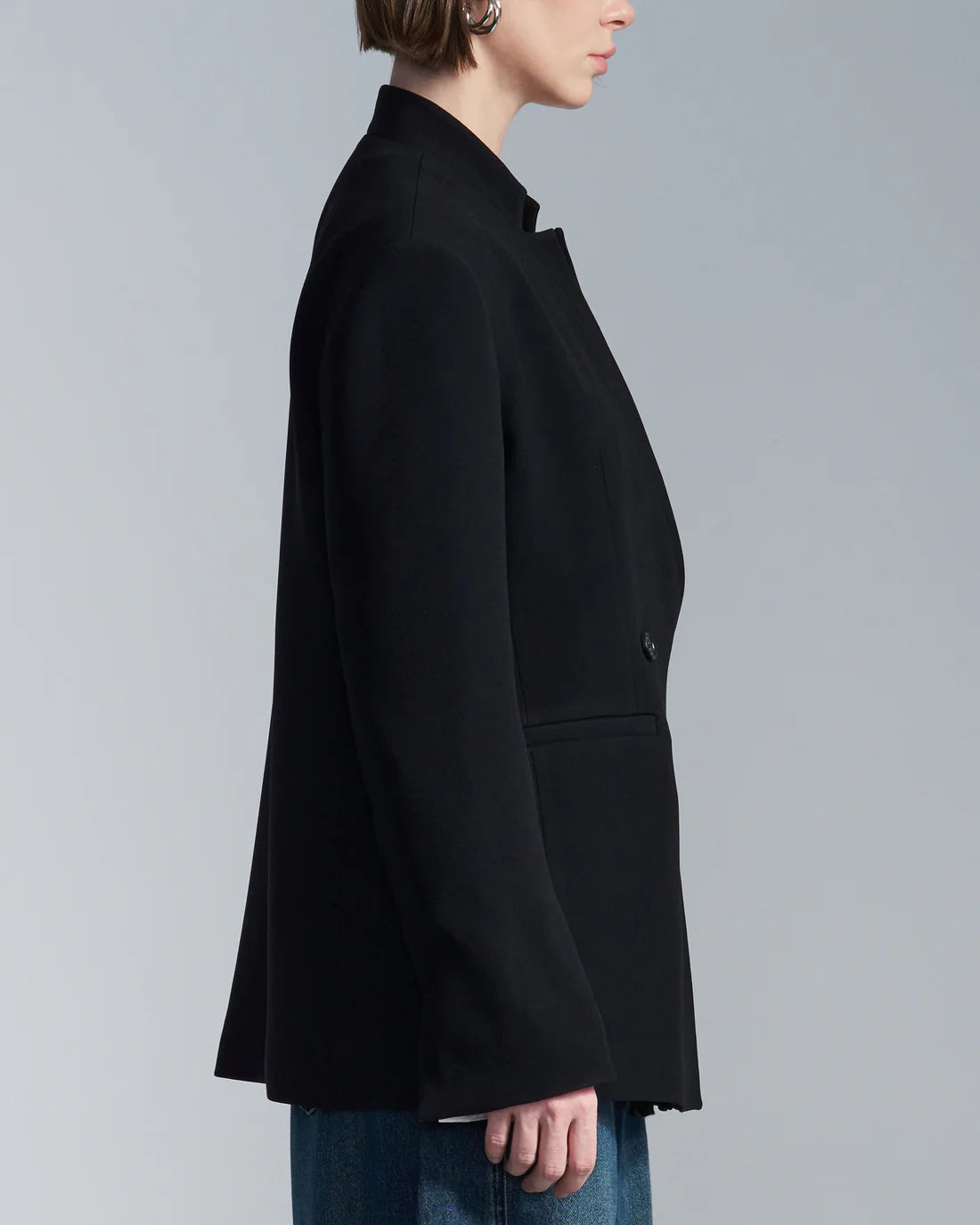 BD Blazer With White Cuff Lining