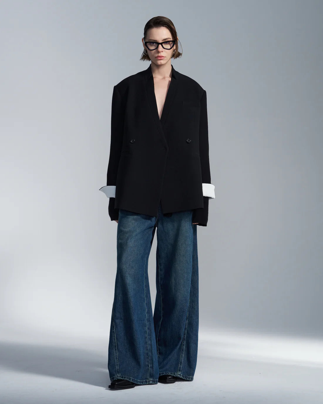 BD Blazer With White Cuff Lining