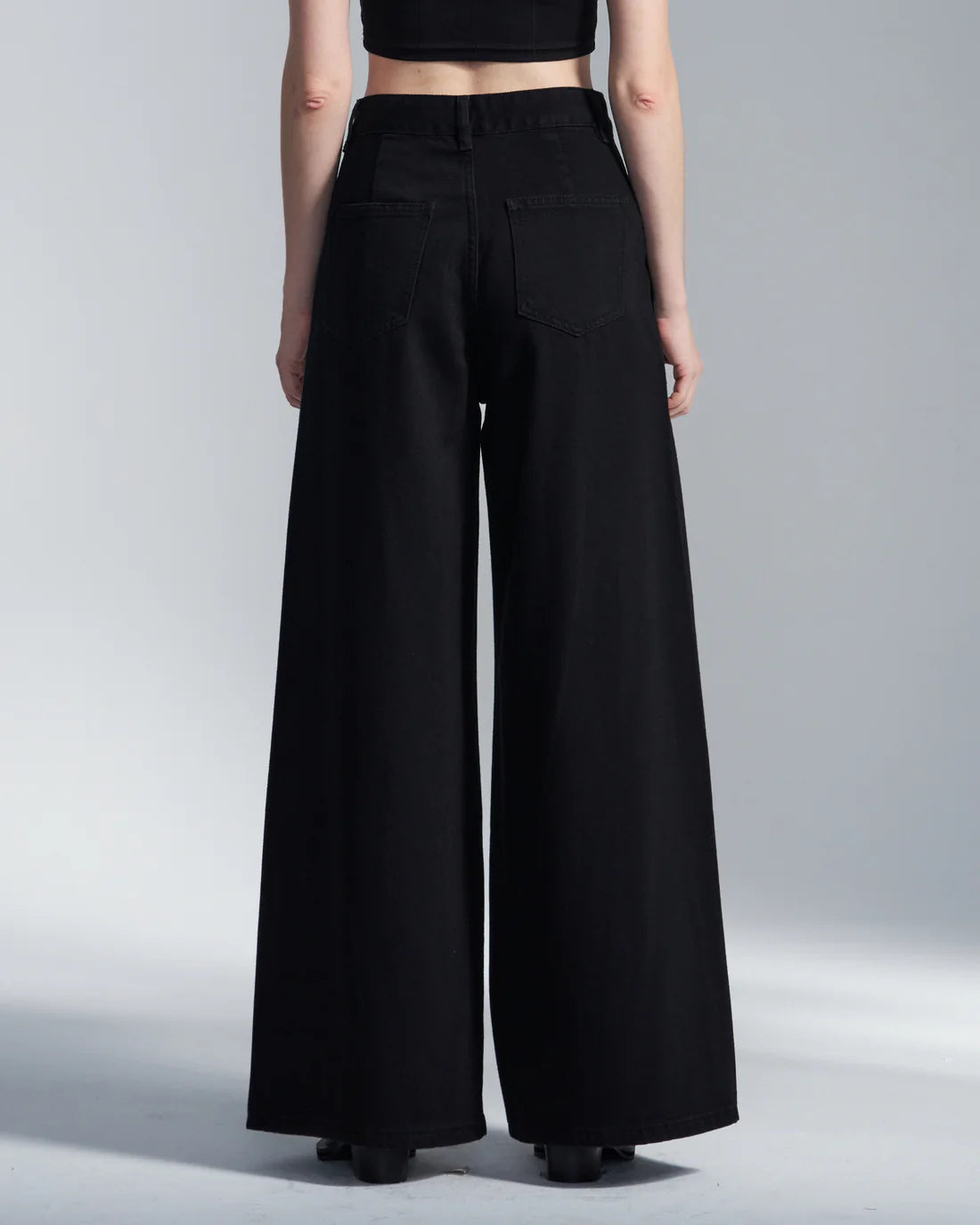 Flare Leg Cotton Pants