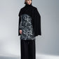 Turtleneck Wool Cape