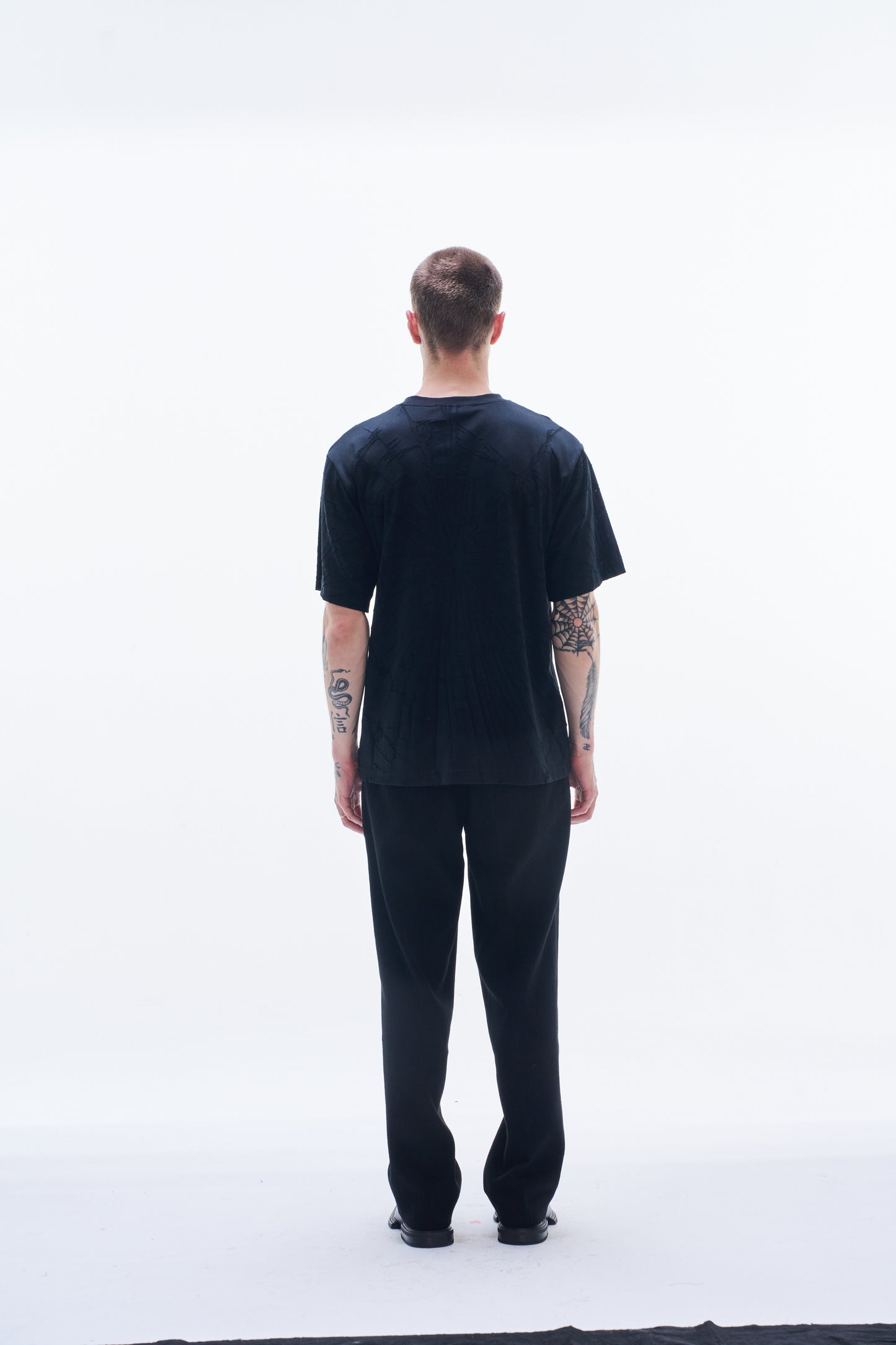 Tee with Burnt-Out Pattern