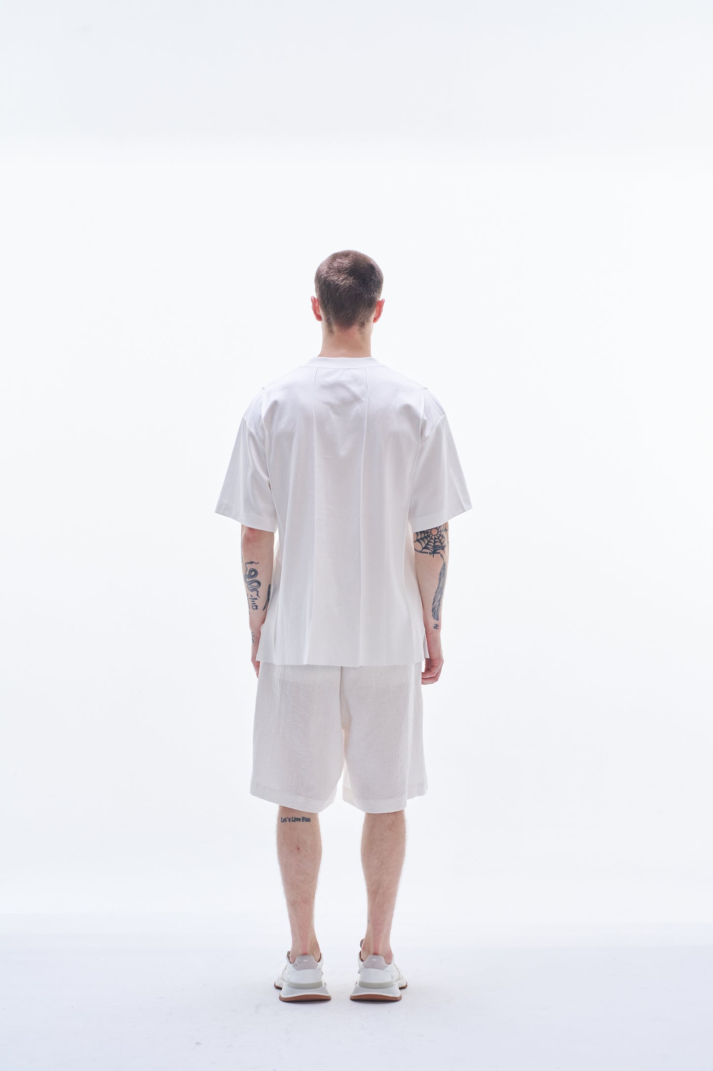 Tee with Burnt-Out Pattern