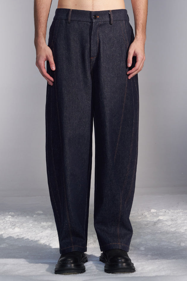 Baggy-Fit Denim Jeans