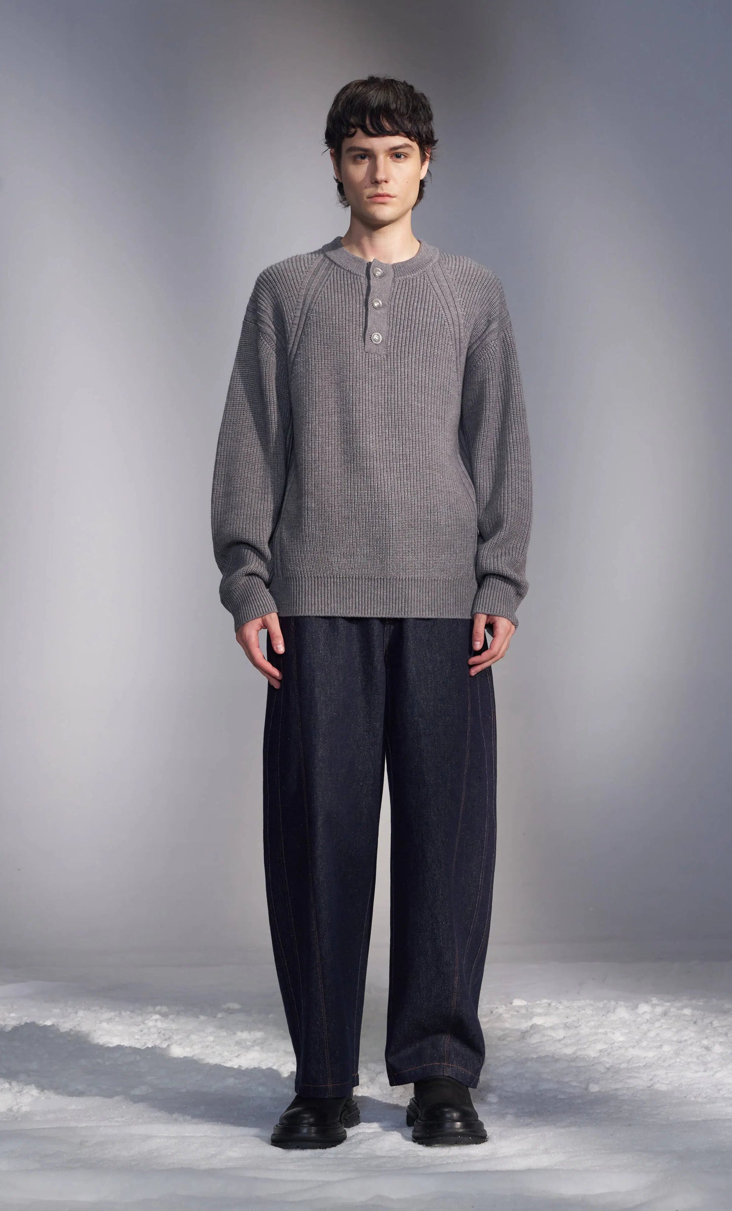 Baggy-Fit Denim Jeans