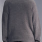 Quarter-Button Wool Sweater