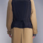 Deconstructed Trench Coat With Denim