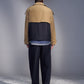 Deconstructed Cropped Trench Jacket With Denim