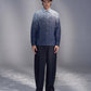 Snowflake-Printed Denim Shirt