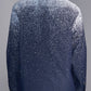 Snowflake-Printed Denim Shirt