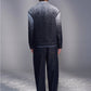 Snowflake-Embroidered Wool Blazer
