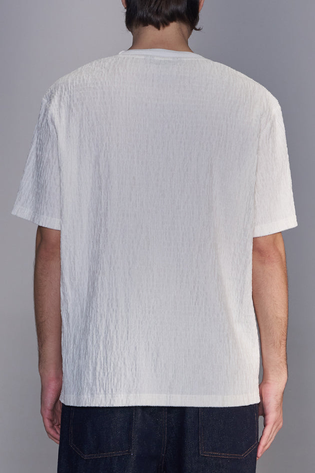 Smocked Corduroy T-Shirt