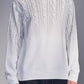 Gradient Sweater Print Sweatshirt
