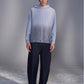 Gradient Sweater Print Hoodie