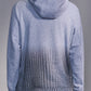 Gradient Sweater Print Hoodie