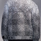 Textured Check Jacket in Snow Print