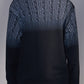 Gradient Sweater Print Sweatshirt