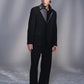 Double-Collar Knit Blazer