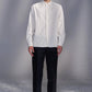 Smocked Corduroy Shirt