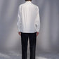 Moleskin Straight-Leg Suit Trousers