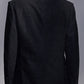Deconstructed Contrast-Fabric Blazer
