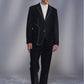 Deconstructed Contrast-Fabric Blazer