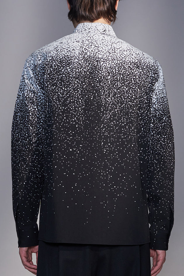 Snowflake-Printed Shirt