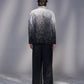 Snowflake-Embroidered Wool Blazer