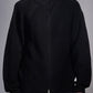 Zip-Up Wool Stand-Collar Cardigan