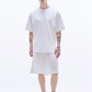 Tee With Strip Cut And Slits