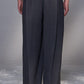 Wide-Leg Big-Pleated Pants