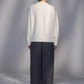 Reverse-Seam Wool Sweater