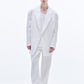Linen Cotton Texture Oversized BD Blazer