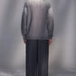 Wide-Leg Big-Pleated Pants