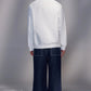Snowflake-Embroidered Sweatshirt