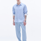 Crepe Cotton Regular Fit Pants